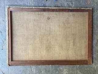 Cuadro antiguo costumbrista, siglo XIX