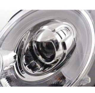 Faros Luz Diurna Mini One/Cooper 06-10 Cromo