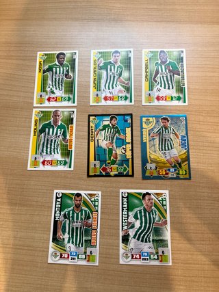 Lote cromos Adrenalyn Betis