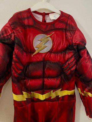 Disfraz Infantil Flash con Máscara 3-5 años