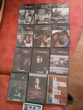 DVDs Películas y Series Documentales