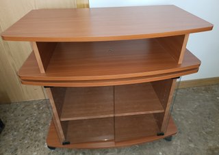 Mueble de TV color cerezo