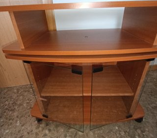 Mueble de TV color cerezo
