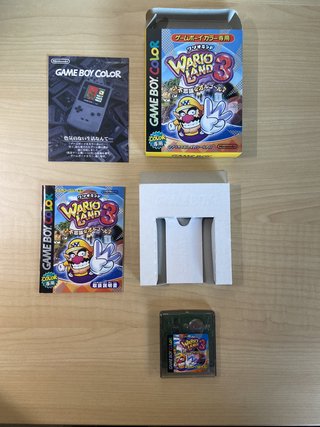 Wario Land 3 Game Boy Color Japonés