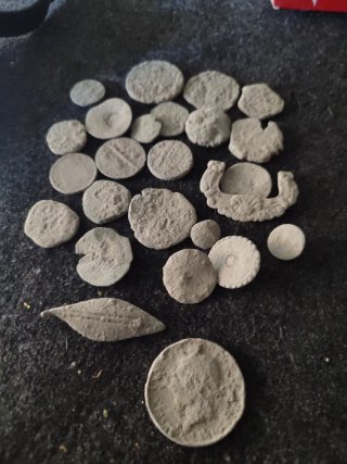 Lote de monedas antiguas