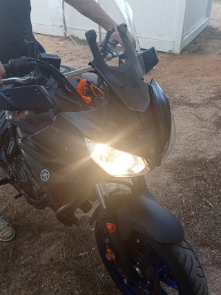 Yamaha Tracer 700cc Negra.