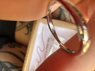 Anillo Plata Ley Hilo Rojo Destino