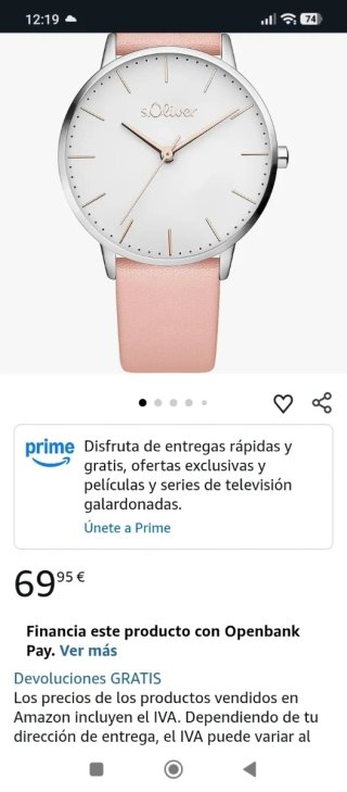 Reloj de mujer