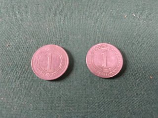 Lote monedas Argelia y Túnez