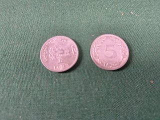 Lote monedas Argelia y Túnez
