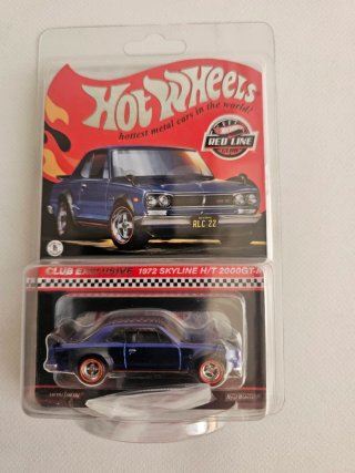 Hot Wheels 1972 Skyline H/T 2000GT-R RLC