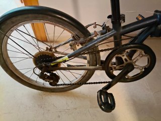 Bicicleta plegable BTWIN Tilt 120 20 6 vel