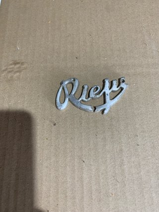 Emblema Metal Rieju Moto