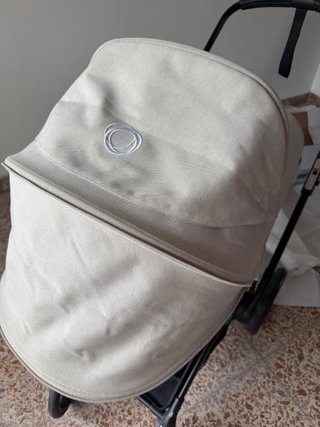 Bugaboo Fox 3 Capazo + Silla Negro/Beige