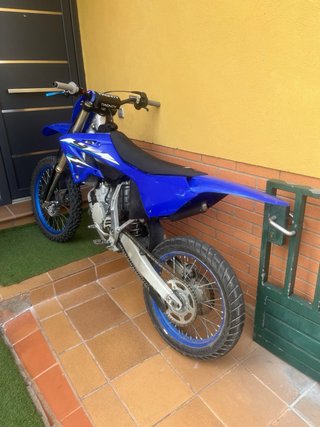 Yamaha YZ 125 Motocross Azul
