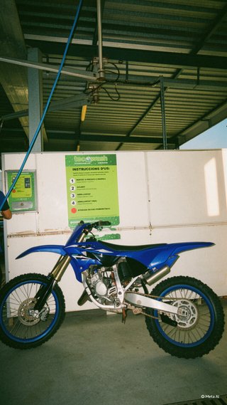 Yamaha YZ 125 Motocross Azul