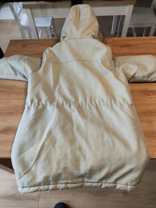 Anorak mujer invierno beige