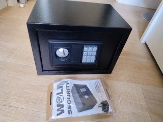 Caja fuerte digital Wolf Security NUEVA