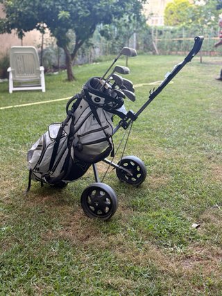 Set Palos Golf Completo + Bolsa Callaway y Trolley