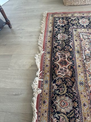 Alfombra Oriental Lana Vintage Hecha a Mano