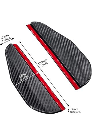 Cubiertas Retrovisores Carbono