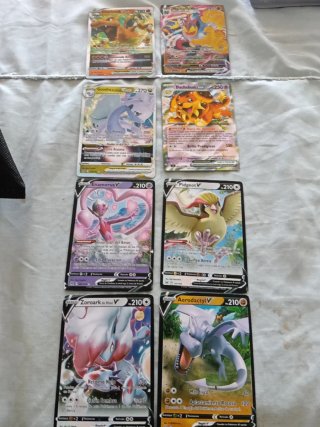 Lote cartas Pokémon Charizard y más