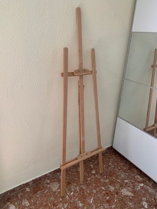 Caballete de madera para pintar 170cm
