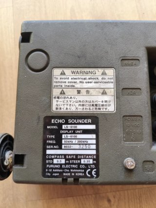 Sonda Furuno LS-6100 Echo Sounder