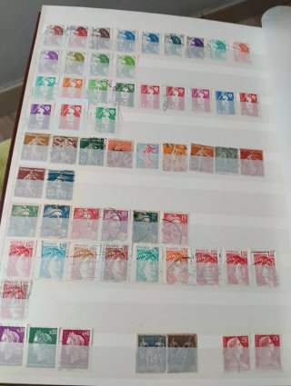 270 Sellos Francia Colección