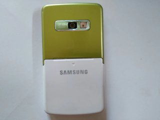 Cellulare Vintage Samsung Verde/Bianco