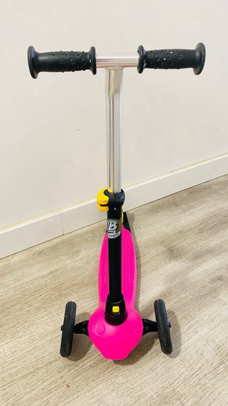 Patinete 3 Ruedas Rosa Niña