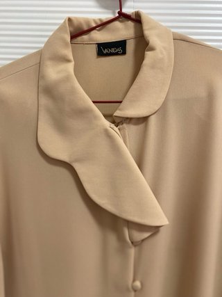 Camisa Vandas Beige Talla 44