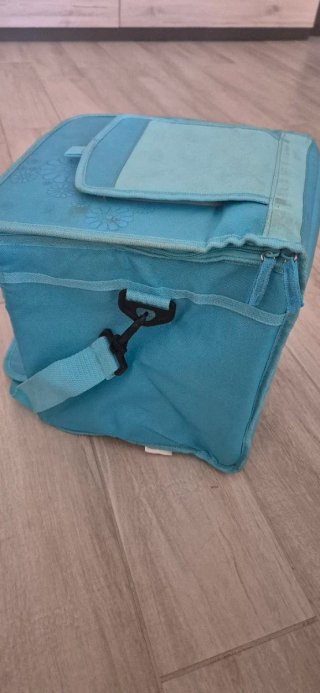 Borsa termica azzurra