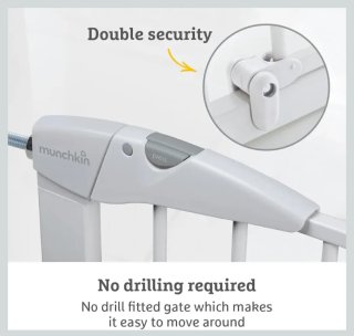 Munchkin MAXI-SECURE Puerta de seguridad 76-82 cm