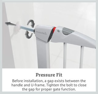 Munchkin MAXI-SECURE Puerta de seguridad 76-82 cm
