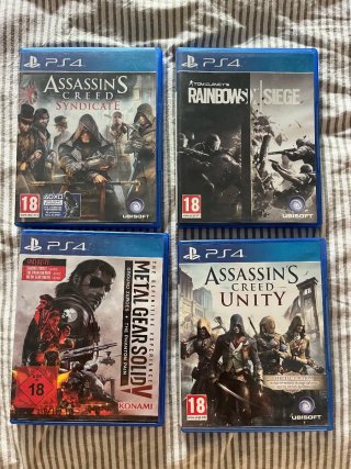 Pack 4 Juegos PS4