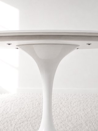 MESA DE COMEDOR OVALADA TULIP. 200cm