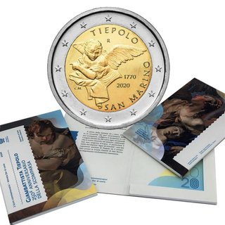 Moneda 2€ San Marino 2020 Conmemorativa Tiepolo