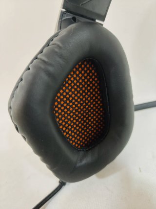 Auriculares Krom Kopa Pro Gaming Negro/Rojo