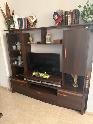 Mueble salón mural 1.90m ancho x 1.80m alto