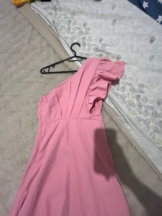 Vestido rosa de fiesta