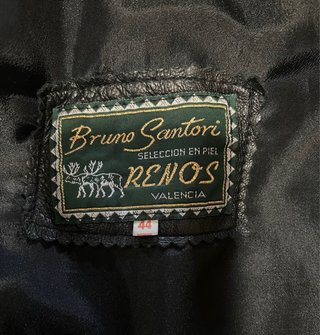 Vendo Chaqueta Piel Bruno Santori Talla 44 Mujer