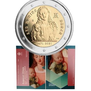Moneda 2€ San Marino 2021 Conmemorativa Dürer