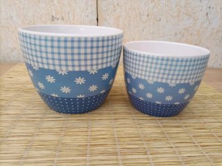 Set 2 Vasi Ceramica Decorati