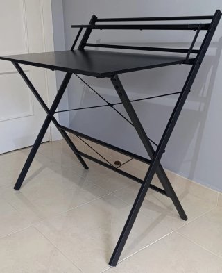 Escritorio plegable negro
