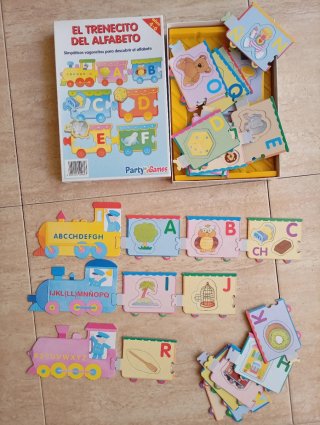 Tren del Alfabeto Party Games