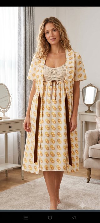 Conjunto camisón y bata S NUEVO