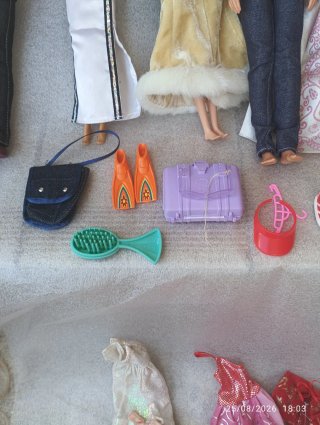 Conjunto di Abbigliamento e Accessori per Bambole Barbie