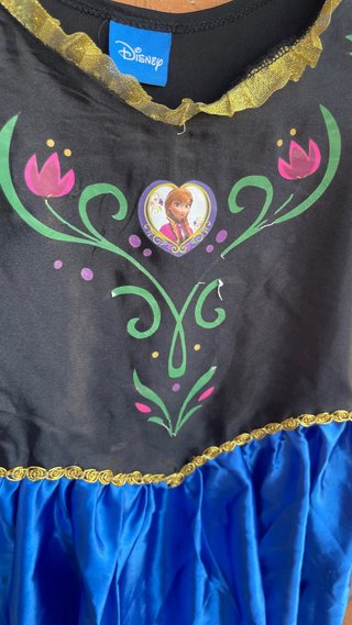 Disfraz Anna Frozen Talla 7