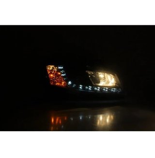 Faros delanteros LED para Fiat Stilo Black